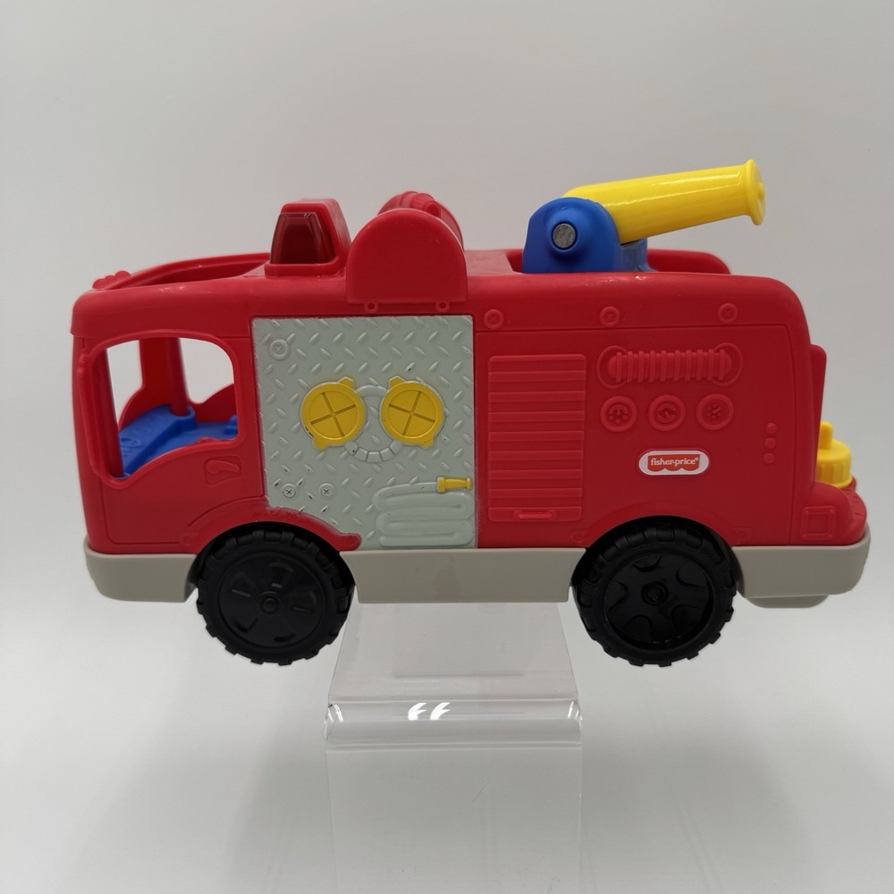 Fisher-Price Little People‎ Helping Others Fire Truck Only - Lights And Sounds!